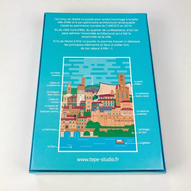 Magnifique Puzzle Skyline d’Albi – Image 7