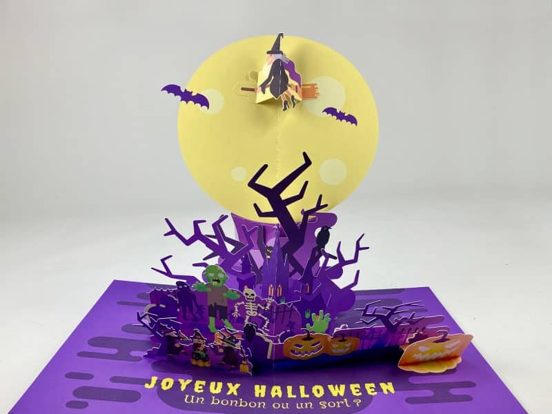 Grand pop-up d'Halloween