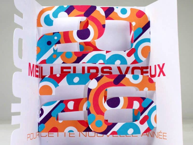 Pop-up Vœux Flashy