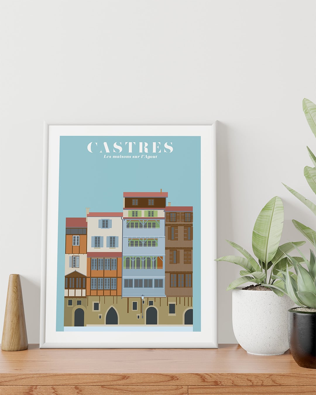 Castres, Les maisons au bord de l’Agout – Image 4